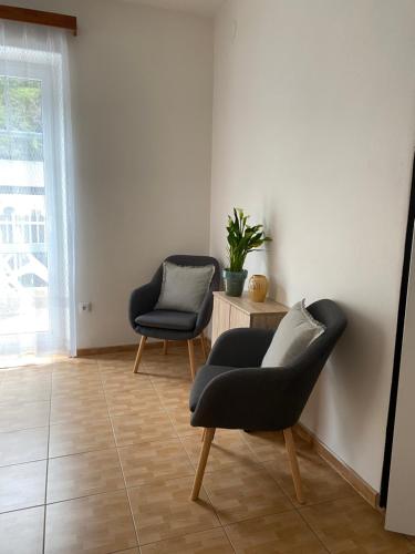 Posezení v ubytování Hřensko 27 Apartmány