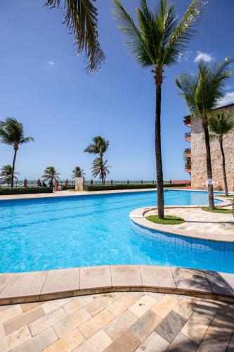 [KaririBeach319A] Flat 1q com vista maravilhosaの敷地内または近くにあるプール