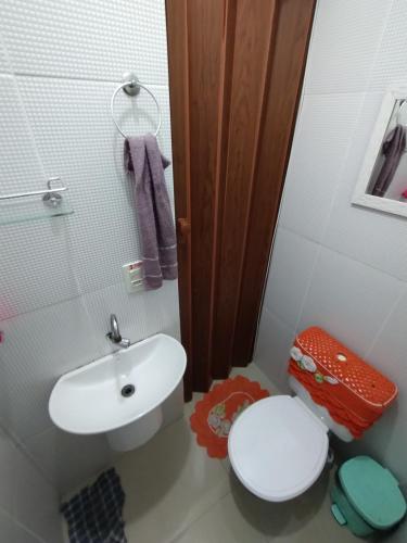 Bilik mandi di Pousada dos Sonhos Interlagos