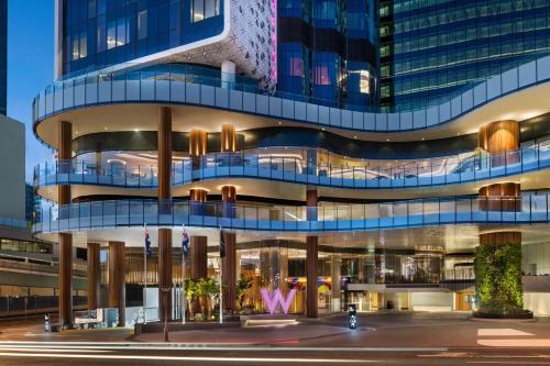 a large building with a lot of windows at W Brisbane in Brisbane