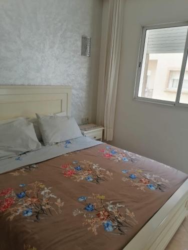Katil atau katil-katil dalam bilik di Appartemnt essaouira