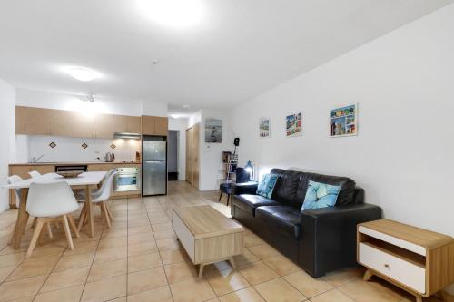 Kuchyň nebo kuchyňský kout v ubytování Lennox Beach Resort