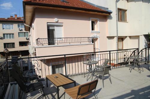 Balkoni atau teres di Ema Artistic House