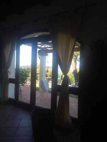 Un balcón o terraza de B&B Calandrella