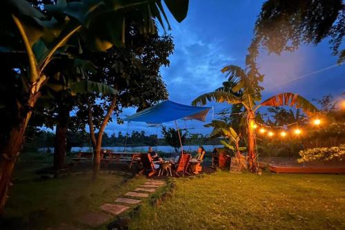 Zahrada ubytování Tam An Lakeview Homestay