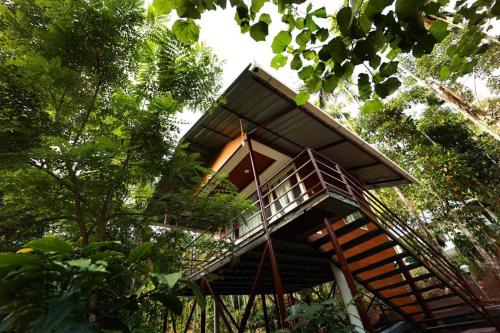 Jardín al aire libre en Cave Valley Wayanad