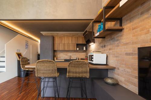 Η κουζίνα ή μικρή κουζίνα στο I Host Apartment Flat - Adriano 51