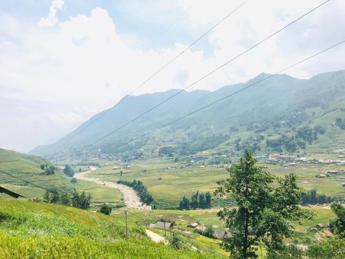 Naturlandskabet i nærheden af den private indkvartering