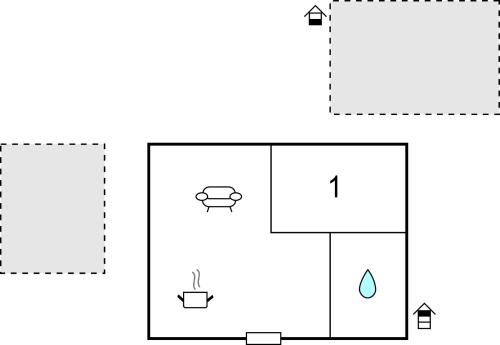 een diagram van het proces van omzetting van een afbeelding in een diagram bij Nice Apartment In Funtana With Kitchen in Funtana