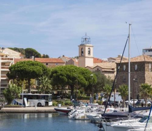Golfe de St Tropez 3 pièces jardin piscine privée