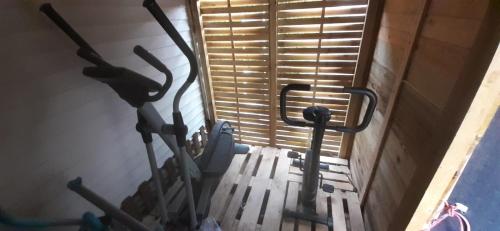Fitness centrum a/nebo fitness zařízení v ubytování Chez Flo&Fred