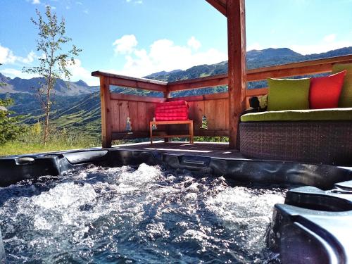 Prestigious 18 Person Chalet with Pool and Jacuzzi