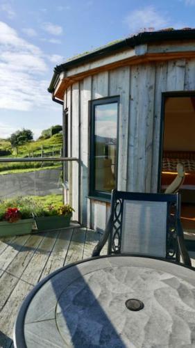 Isle of Skye Rotundaにあるバルコニーまたはテラス