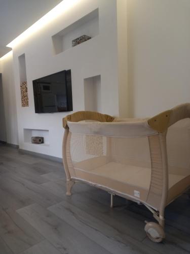 Μια τηλεόραση ή/και κέντρο ψυχαγωγίας στο Apartment in nature
