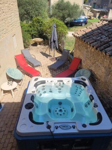 Maison 6-8 pers au cœur du village