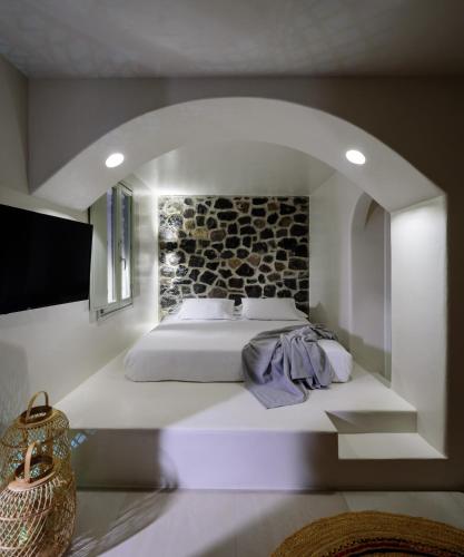 Katil atau katil-katil dalam bilik di Terra Blanca Suites