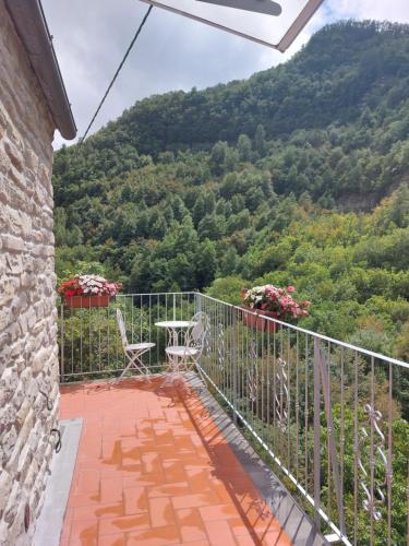 Nespecifikovaný výhled na hory nebo výhled na hory při pohledu z bed and breakfast