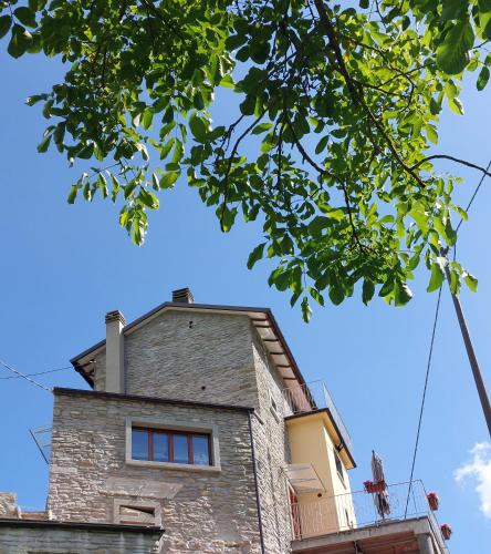 Budova, kde se bed and breakfast nachází