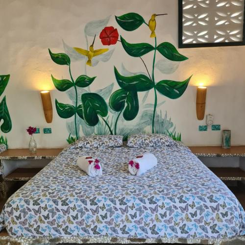 PuebloviejoにあるEco-Hotel Chevere Beachのギャラリーの写真