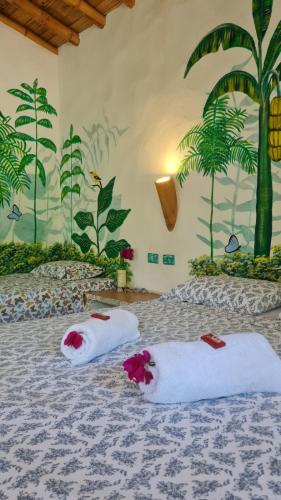 PuebloviejoにあるEco-Hotel Chevere Beachのギャラリーの写真