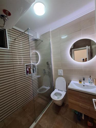Ванна кімната в Apartman Ulcinj Meterizi Vlado
