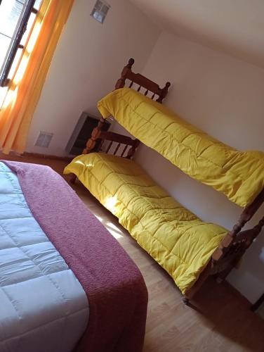 Säng eller sängar i ett rum på Las Dueñas