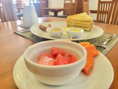 Mad på hotellet eller i nærheden