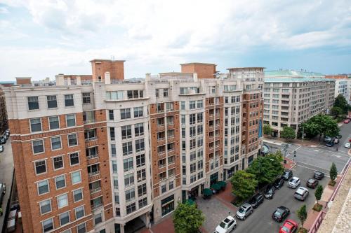 an aerial view of a large apartment building at Westin Georgetown, Washington D.C. in Washington