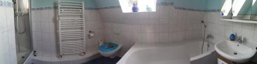 Koupelna v ubytování Ferienwohnung Antosch