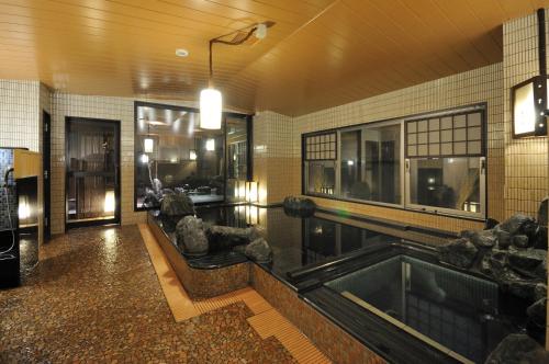 Χώρος καθιστικού στο Dormy Inn Obihiro