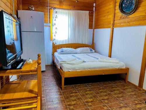 Postel nebo postele na pokoji v ubytování Colt de Rai