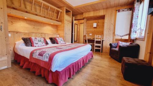 Katil atau katil-katil dalam bilik di Hôtel Le Sporting