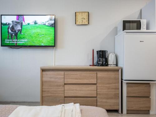 Kuchyň nebo kuchyňský kout v ubytování Holiday Home Vuorihuoneistot 510 by Interhome