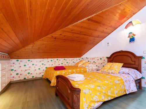 Postel nebo postele na pokoji v ubytování Apartment Mainera by Interhome