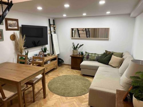 Posezení v ubytování GabEni Home