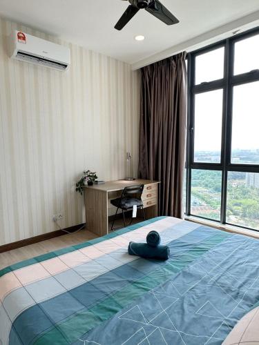 Postel nebo postele na pokoji v ubytování Leisure Home-1Bedroom