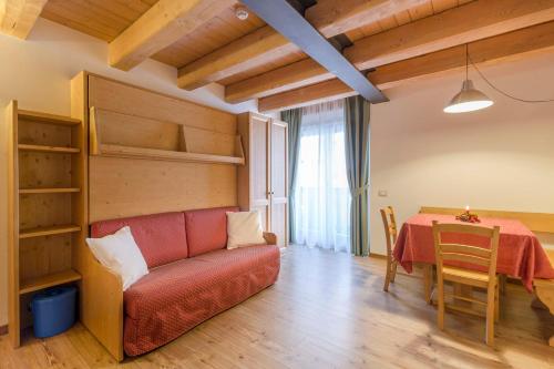 Posezení v ubytování Residence Civetta