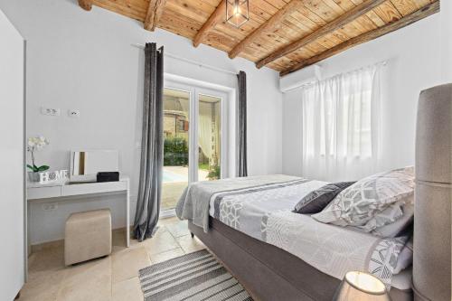 Кровать или кровати в номере Villa Pietro