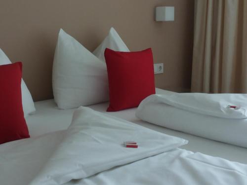 Cama o camas de una habitación en Abina Appartements de Luxe