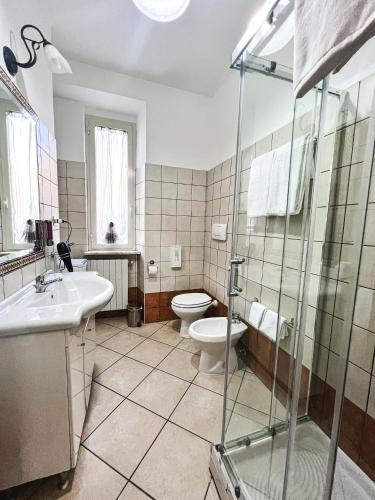 Ванная комната в B&B La Rosa