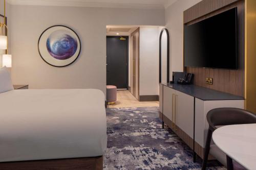 Μια τηλεόραση ή/και κέντρο ψυχαγωγίας στο Hilton Glasgow