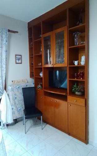 Televisyen dan/atau pusat hiburan di Liberty porosview apartement