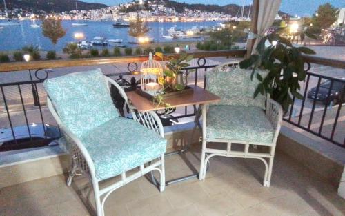 Balkoni atau teres di Liberty porosview apartement