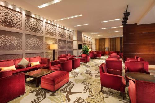 Coin salon dans l'établissement DoubleTree by Hilton Shenyang