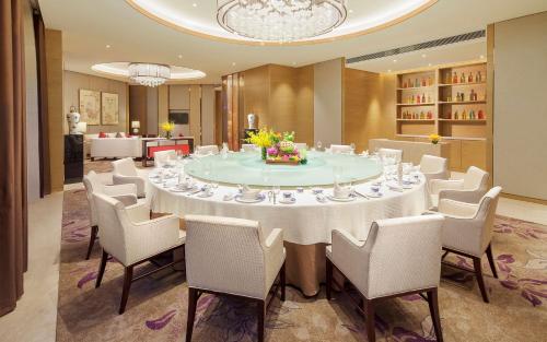 Zona de estar de DoubleTree by Hilton Hotel Qingdao-Jimo Ancient City
