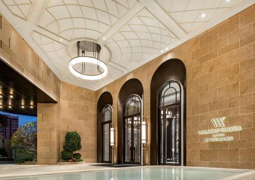 Bazén v ubytování Waldorf Astoria Xiamen nebo v jeho okolí
