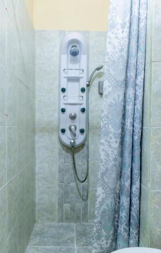 Koupelna v ubytování Hostal Antares