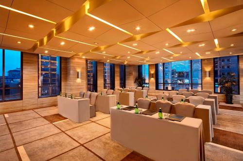 Coin salon dans l'établissement Hilton Beijing Wangfujing