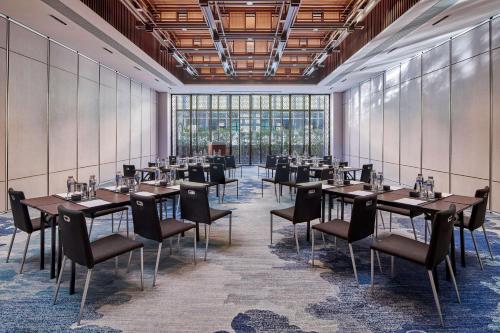 Restaurace v ubytování Hilton Shanghai Fengxian