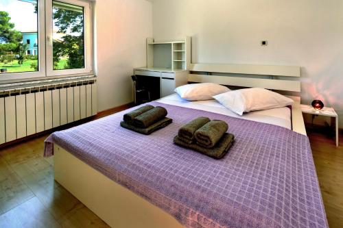 Posteľ alebo postele v izbe v ubytovaní Villa Nina with Private pool near Poreč